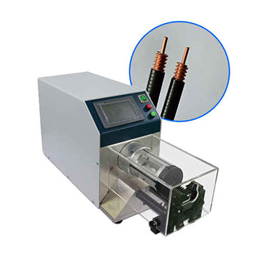 Jak obsluhovat stroj na odizolování koaxiálních kabelů WPM-8608