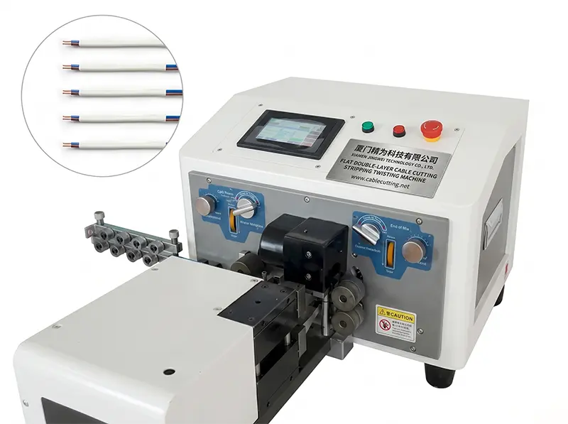 Flat Double-Layer Cable Processor WPM-320