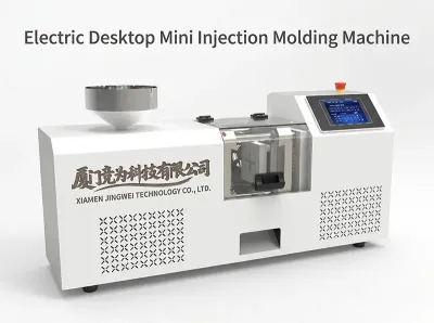 Elektrický stolní mini vstřikovací lis na mikroplasty JW-01 - Vstřikovací lis
