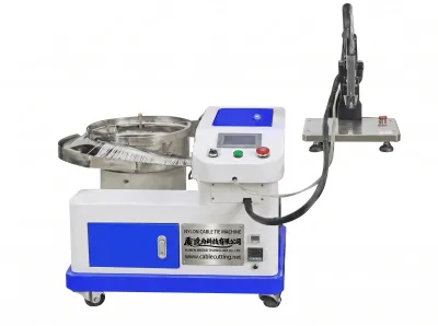 Automatický stroj na stahovací pásky pro stator motoru WPM-25100M - Stroj na nylonové stahovací pásky