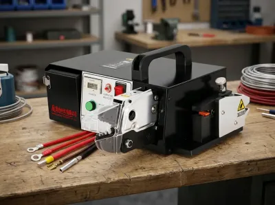 Víceúčelový elektrický krimpovací stroj na svorky 0,25-10mm² EM-6B2BC Thumb