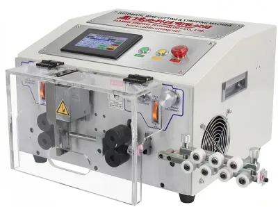 Automatický stroj na řezání a odizolování drátů s dotykovou obrazovkou WPM-JE2S - Automatický stroj na odizolování vodičů