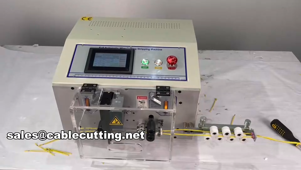 Touch Screen Auto Cable Stripper WPM-SDBS