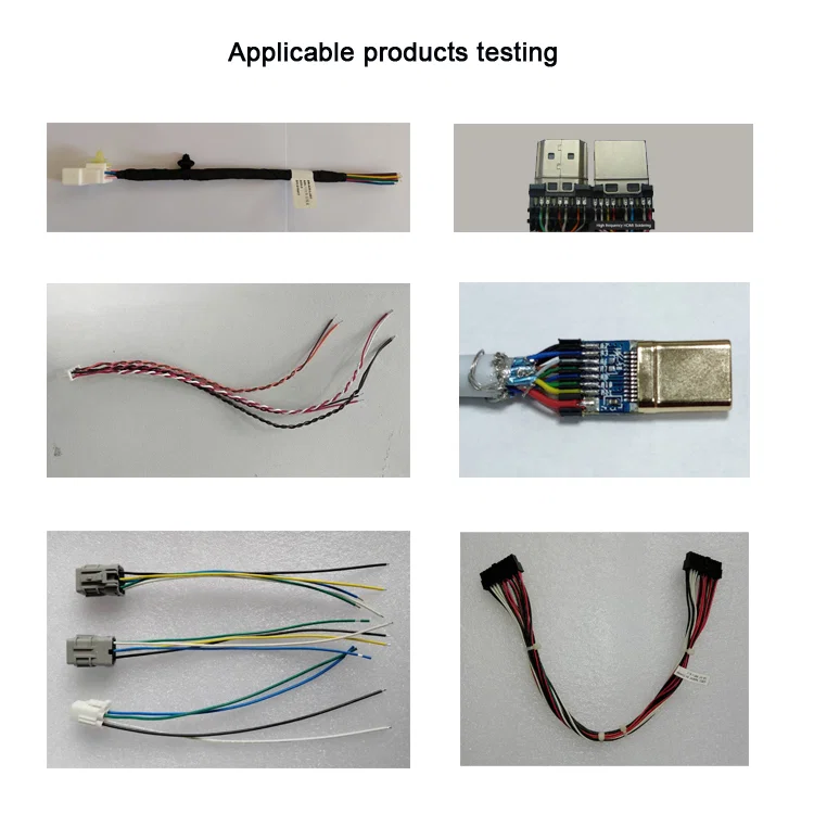 Applications of Double Row Housing Wires Sequence Test Machine, Double Row Wires Sequence Test Machine, Double Row Wires Sequence Inspection Machine Applications of Double Row Housing Wires Sequence Test Machine, Double Row Wires Sequence Test Machine, Double Row Wires Sequence Inspection Machine