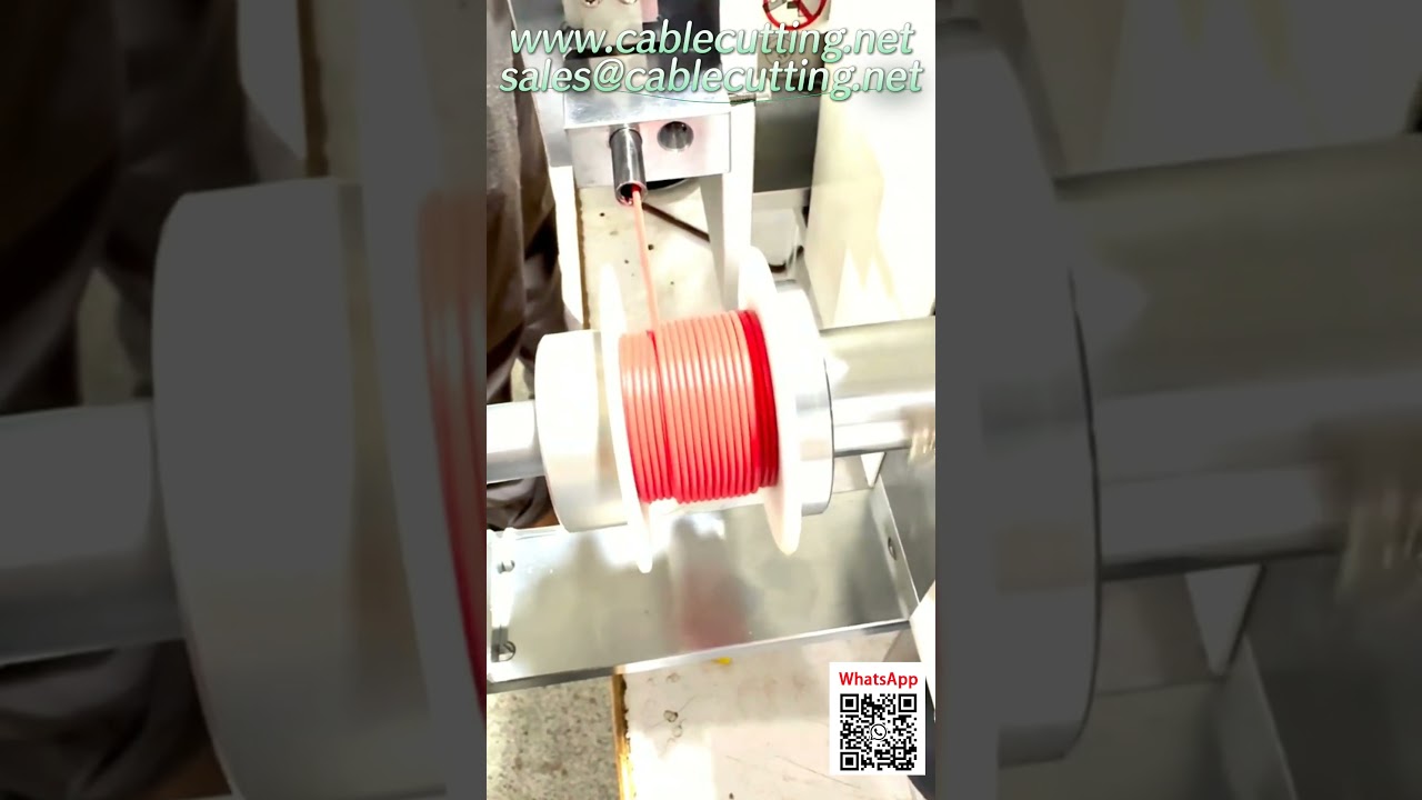 Univerzální automatický navíjecí stroj na dráty, hadice a pásy o průměru 1–7 mm