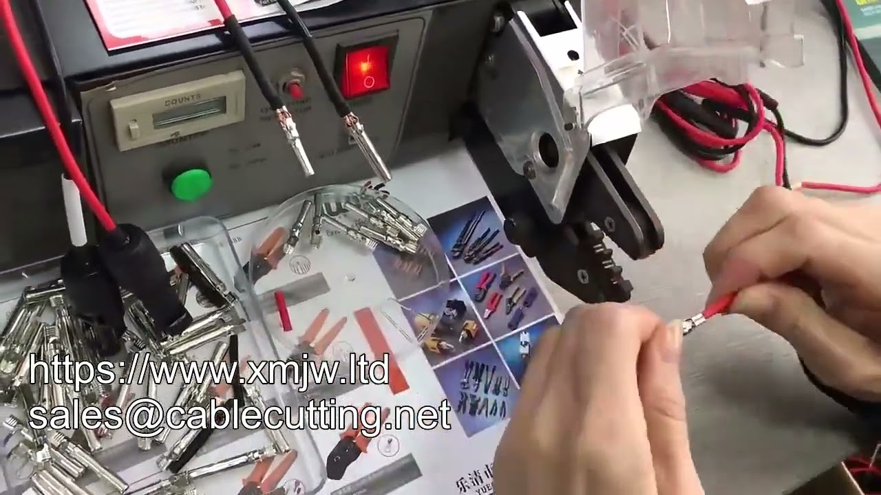 Elektrický krimpovací stroj na koncovky 220V/110V – univerzální nástroj pro efektivní krimpování