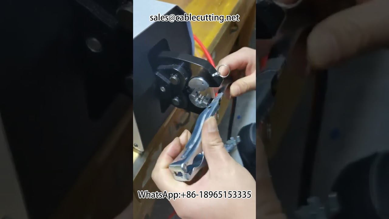 Pneumatický krimpovací stroj na krokosvorky – automatizace výroby