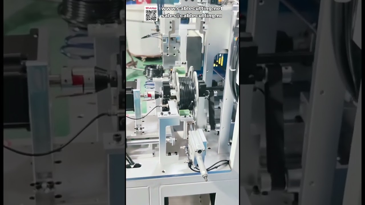 Automatic Meter Counting, Winding and Tying Machine for Wire Processing - Shorts