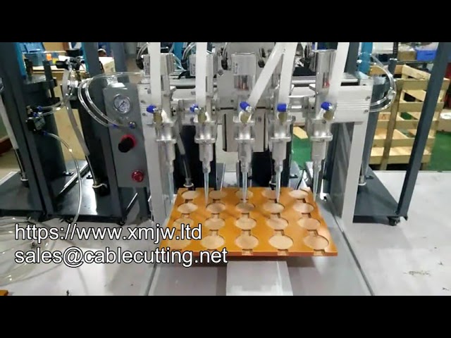 Vysokorychlostní automatický dávkovač lepidla s 5 hlavami a 5l tlakovým zásobníkem