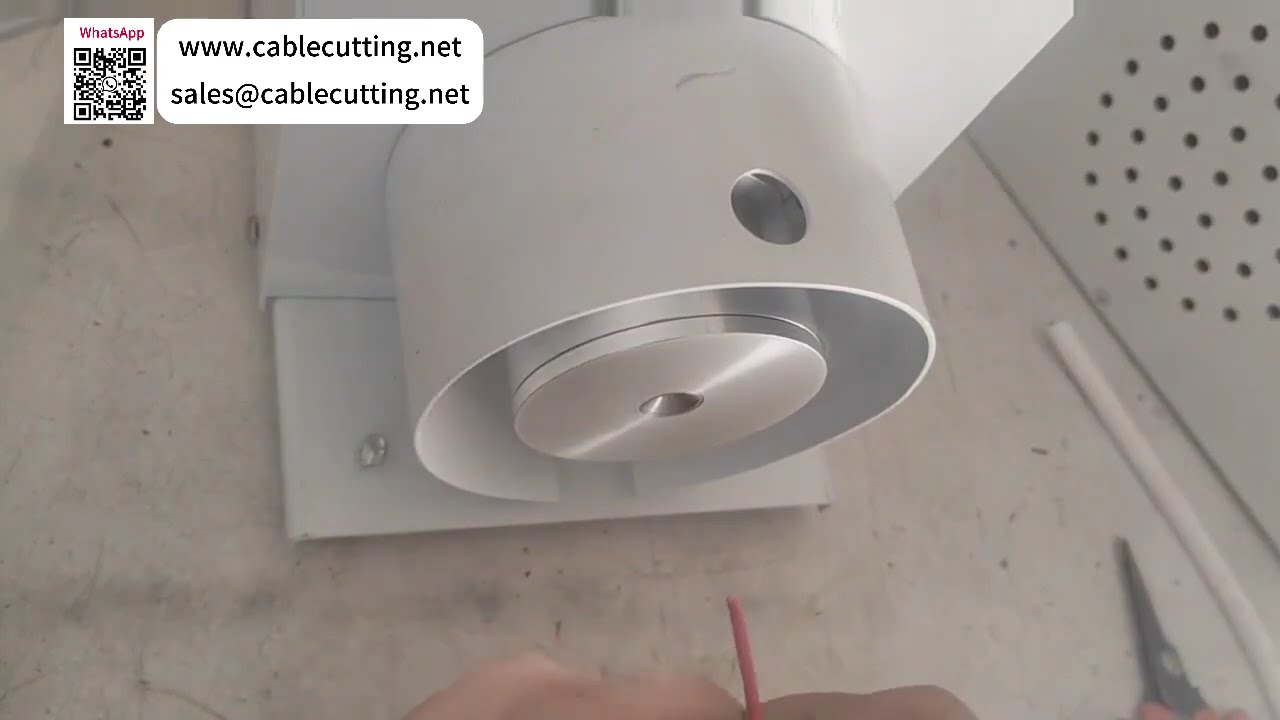 Fully Electric Cable Stripping and Twisting Machine for 16 AWG Wire 5mm Length Process - Video