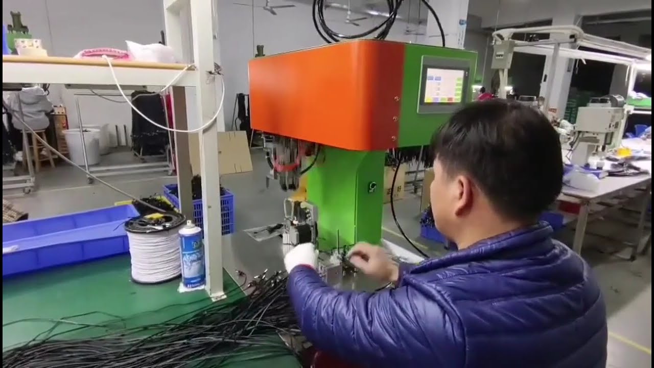 Funkce automatického navíjecího a vázacího stroje pro průmyslové balení