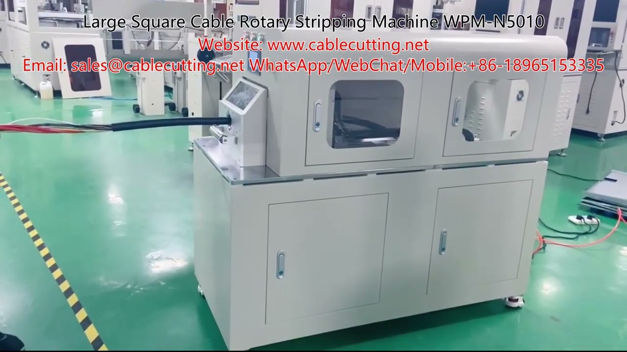 Rotační odizolovávač pro velké hranaté kabely WPM-N-5010