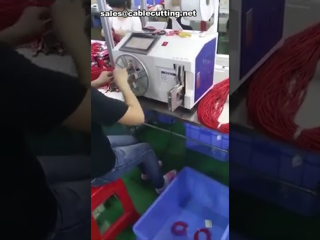 Automatický stroj na navíjení a vázání kabelů | Vazačka drátů