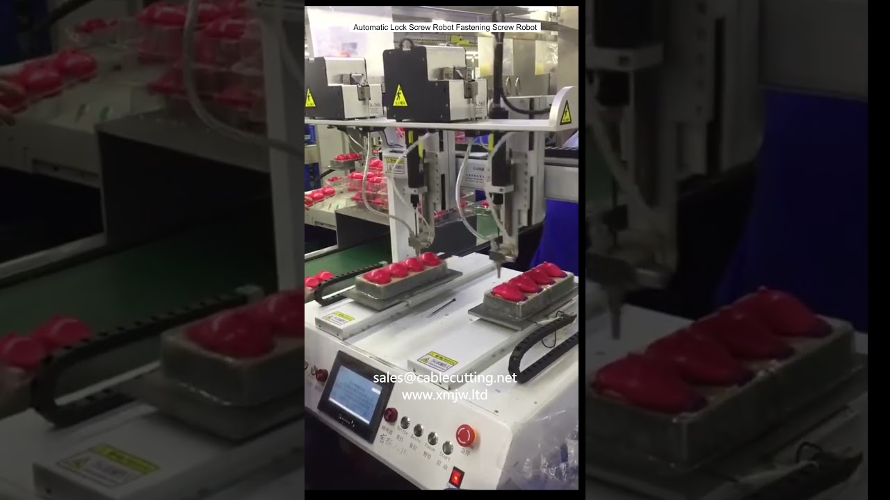Automatický robot pro šroubování zámků – vysokorychlostní utahovací robot