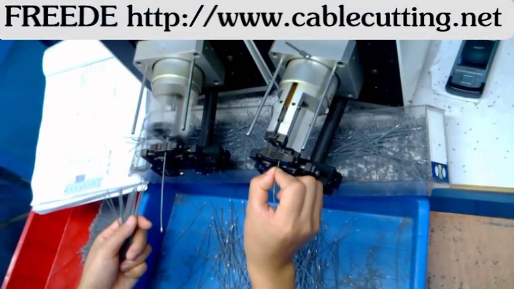 Stroj na odizolování koaxiálních kabelů WPM-28 – ukázka práce | cablecutting.net