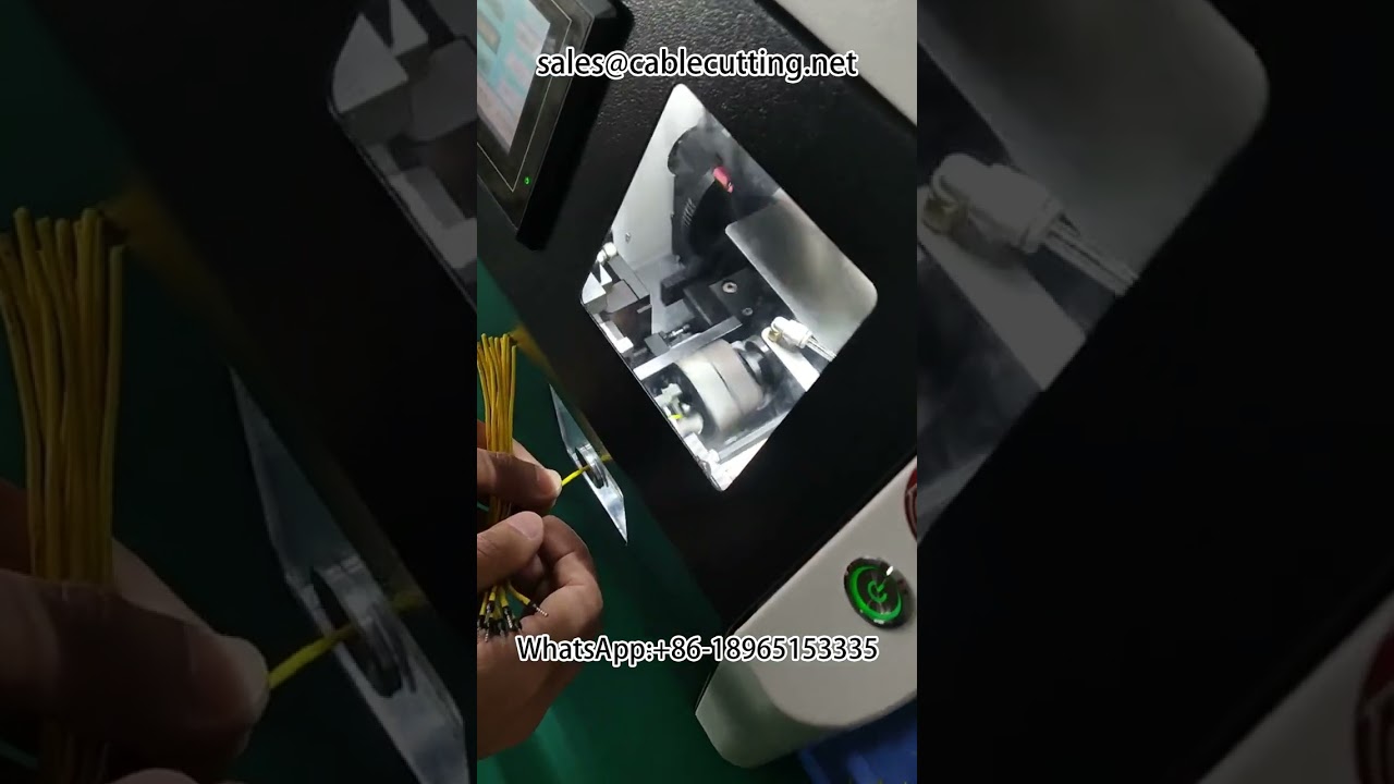 Efektivní a stabilní mechanické zařízení pro zpracování kabelových svazků