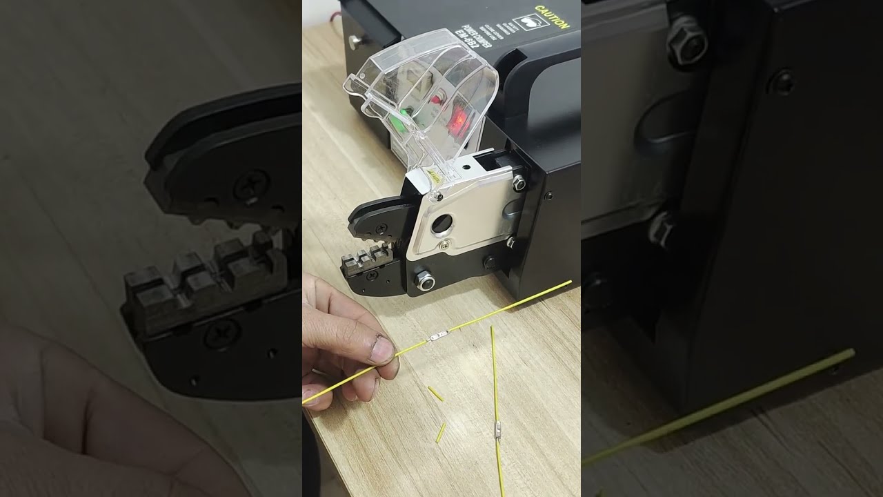Elektrický krimpovací stroj 6B2 – efektivní krimpování BN trubek pro tovární automatizaci