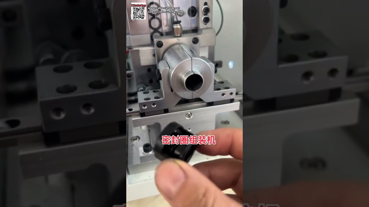 Automatizovaný stroj na montáž O-kroužků a výrobní proces zařízení