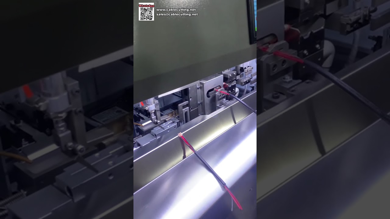 Automatický stroj na odizolování, kroucení a pocínování vodičů, dokonalé pájení bez přemostění
