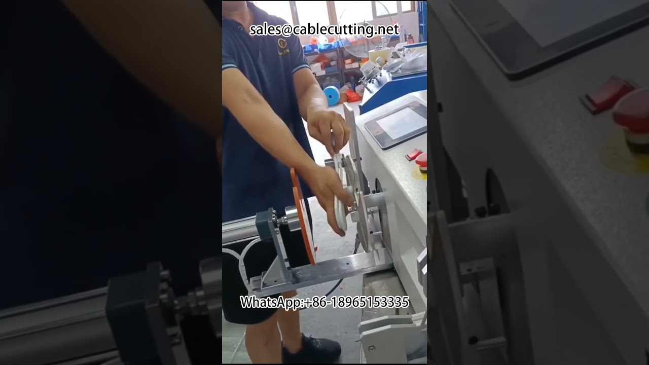 Stroj na navíjení a odizolování datových kabelů | Automatizace pro automobilový průmysl a DIY