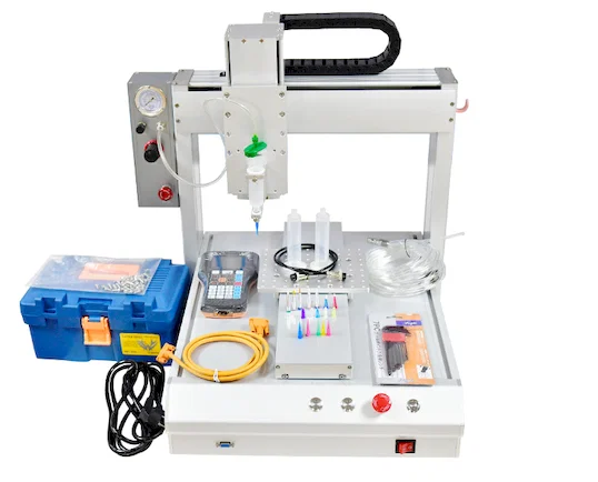 Automatický rotační dávkovací robot, 4-osé lepidlo WPM-500N