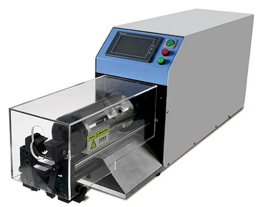 Poloautomatický stroj na odizolování koaxiálních kabelů WPM-25200