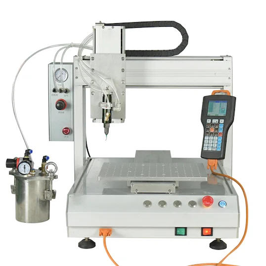 Univerzální automatické dávkování silikonu, epoxidové pryskyřice, UV lepidla WPM-221 WPM-33